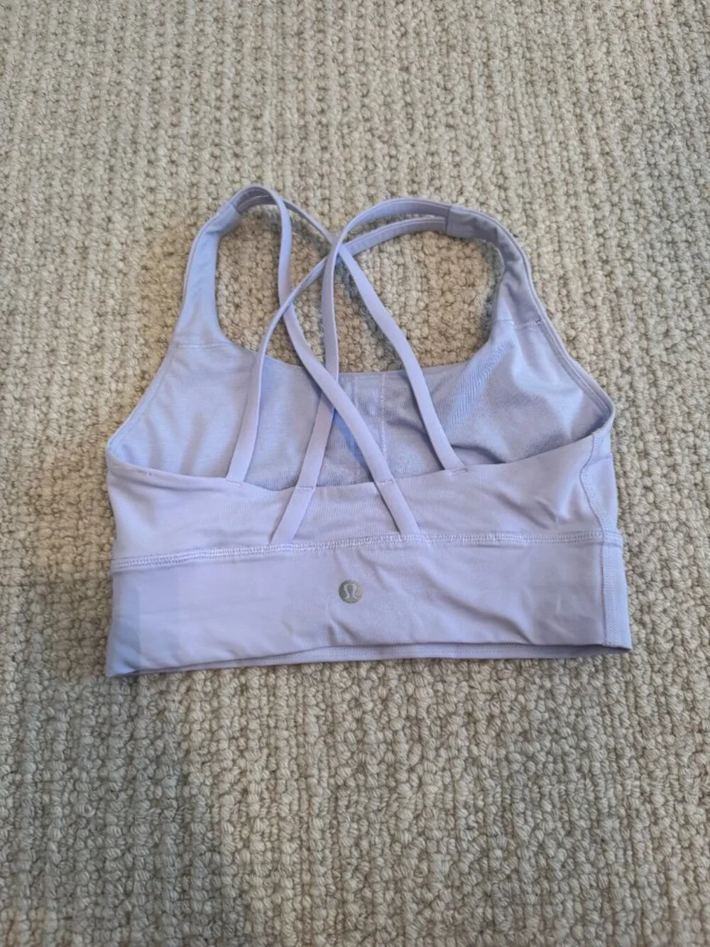 Lululemon size 4 light purple sports bra